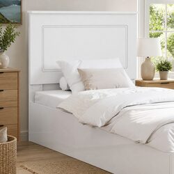 Modern White Headboard 100 cm for Enhanced Durability