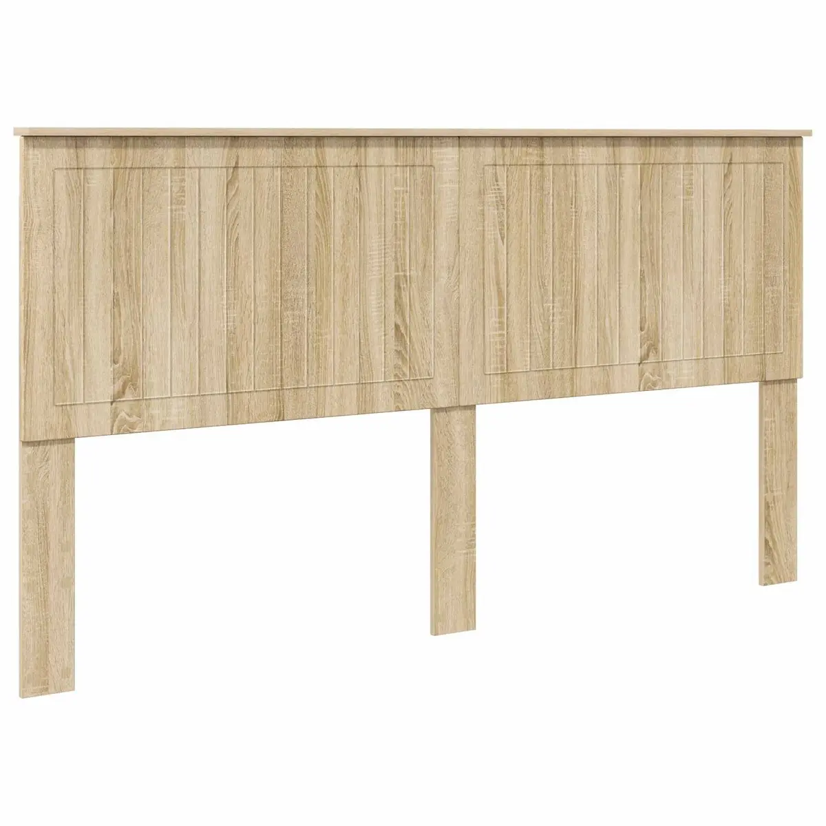 Brown Engineered Wood Modern Headboard 180cm