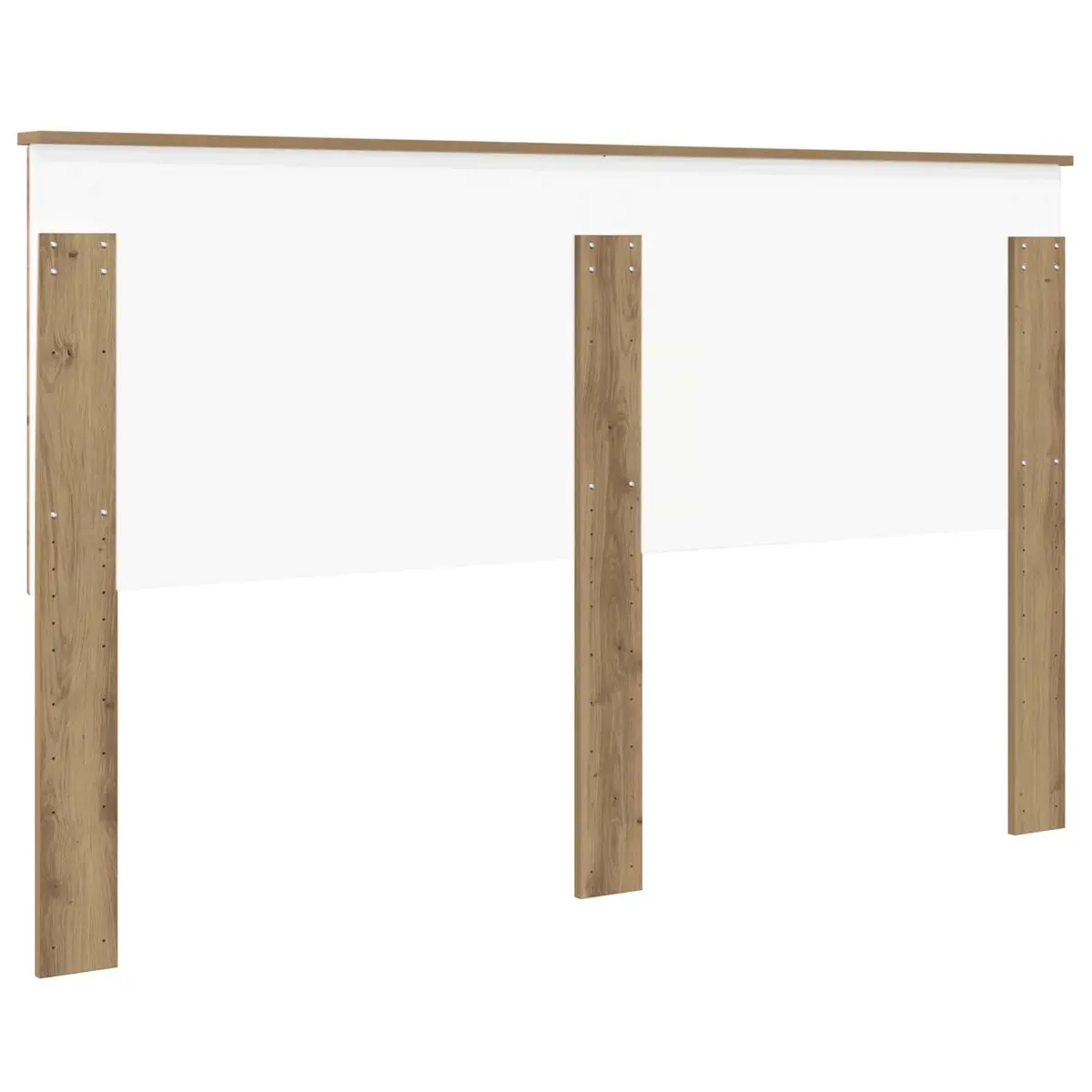 Brown Engineered Wood Headboard 150 cm
