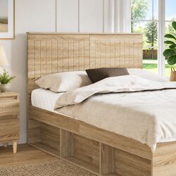 Modern Brown Headboard 135 cm for Stylish Bedrooms