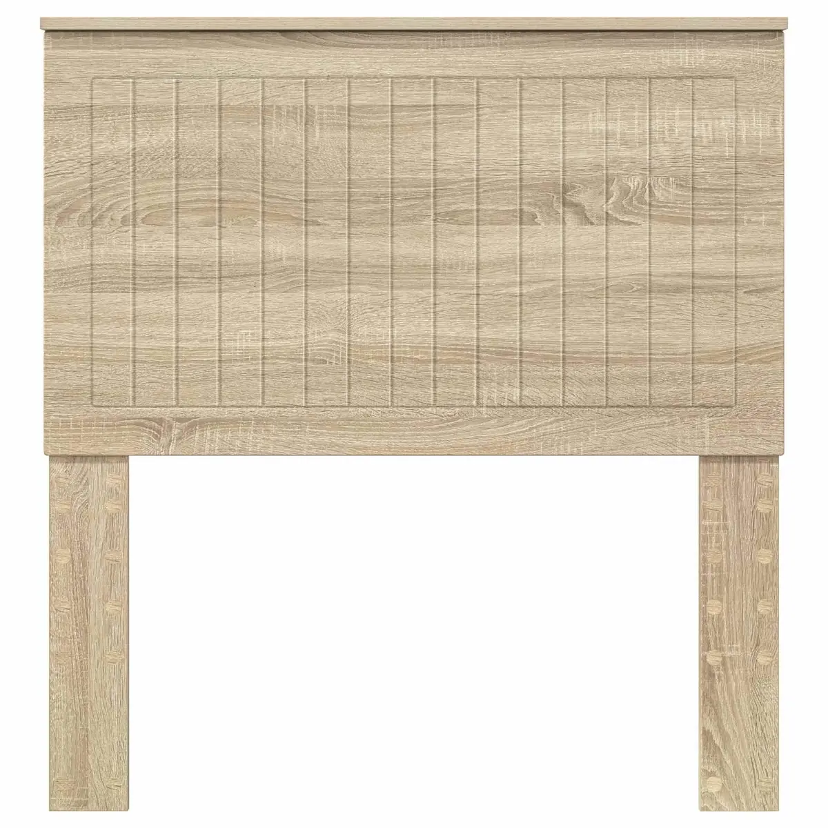 Engineered Wood 90cm Modern Headboard in Brown