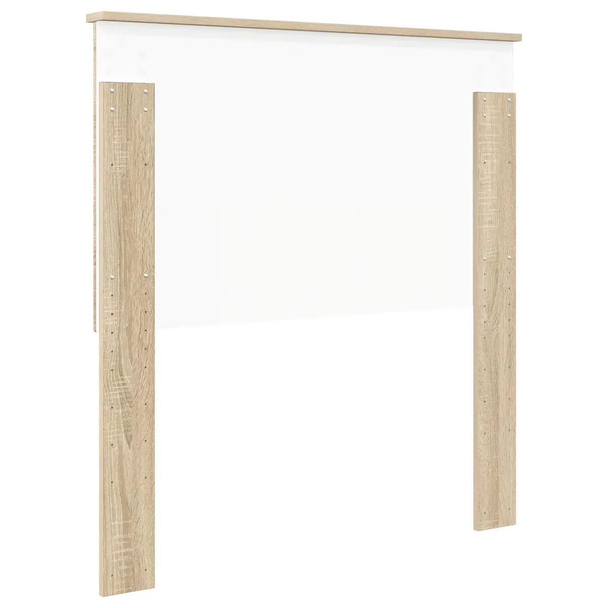 Engineered Wood 90cm Modern Headboard in Brown