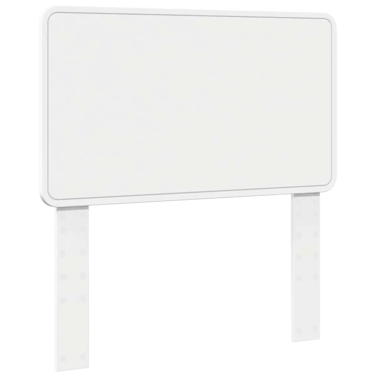 Headboard Engineered Wood Rectangular White