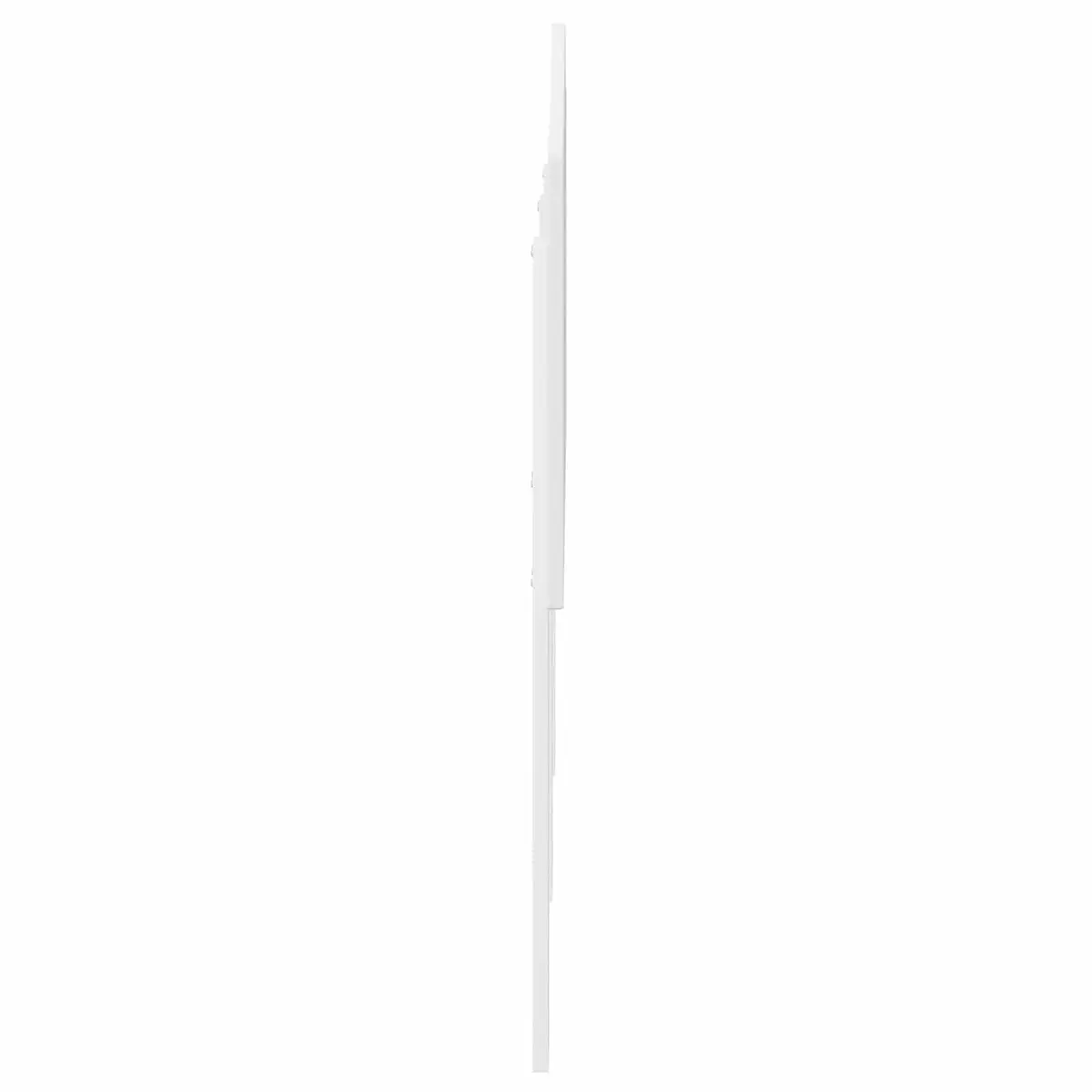 White Headboard Engineered Wood Modern Bedroom Furniture Minimalist Wall Mounted