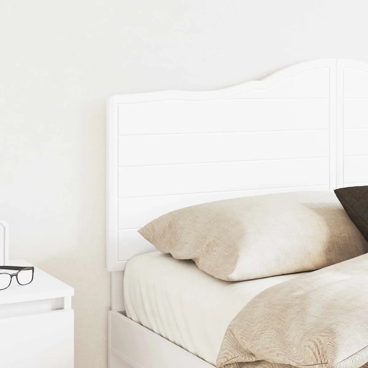White Headboard for Modern Bedrooms