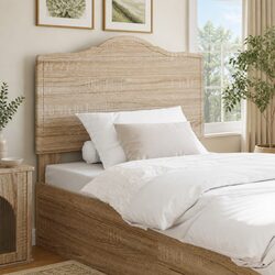 Sonoma Oak Engineered Wood Headboard for Modern Beds