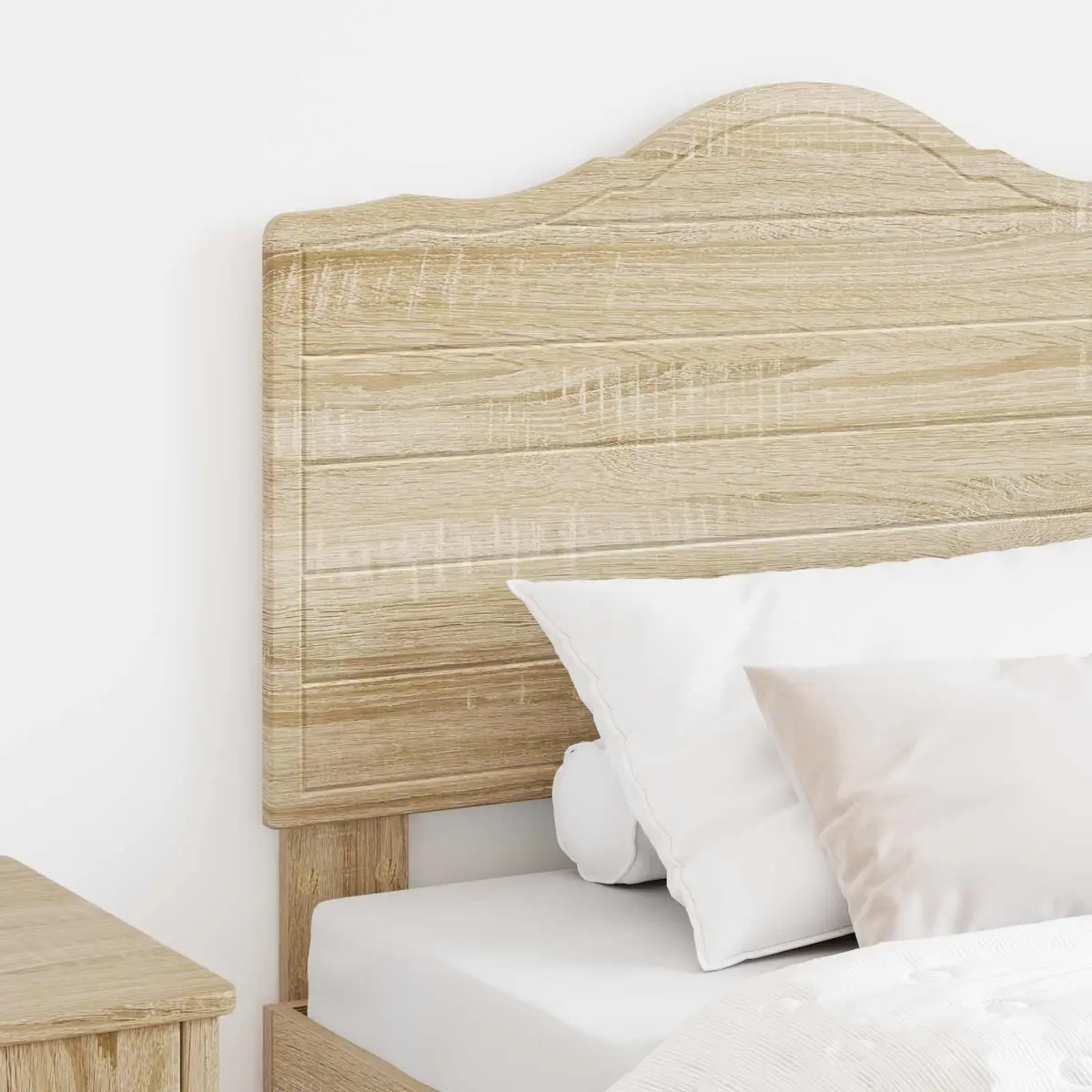 Sonoma Oak Engineered Wood Headboard for Modern Beds