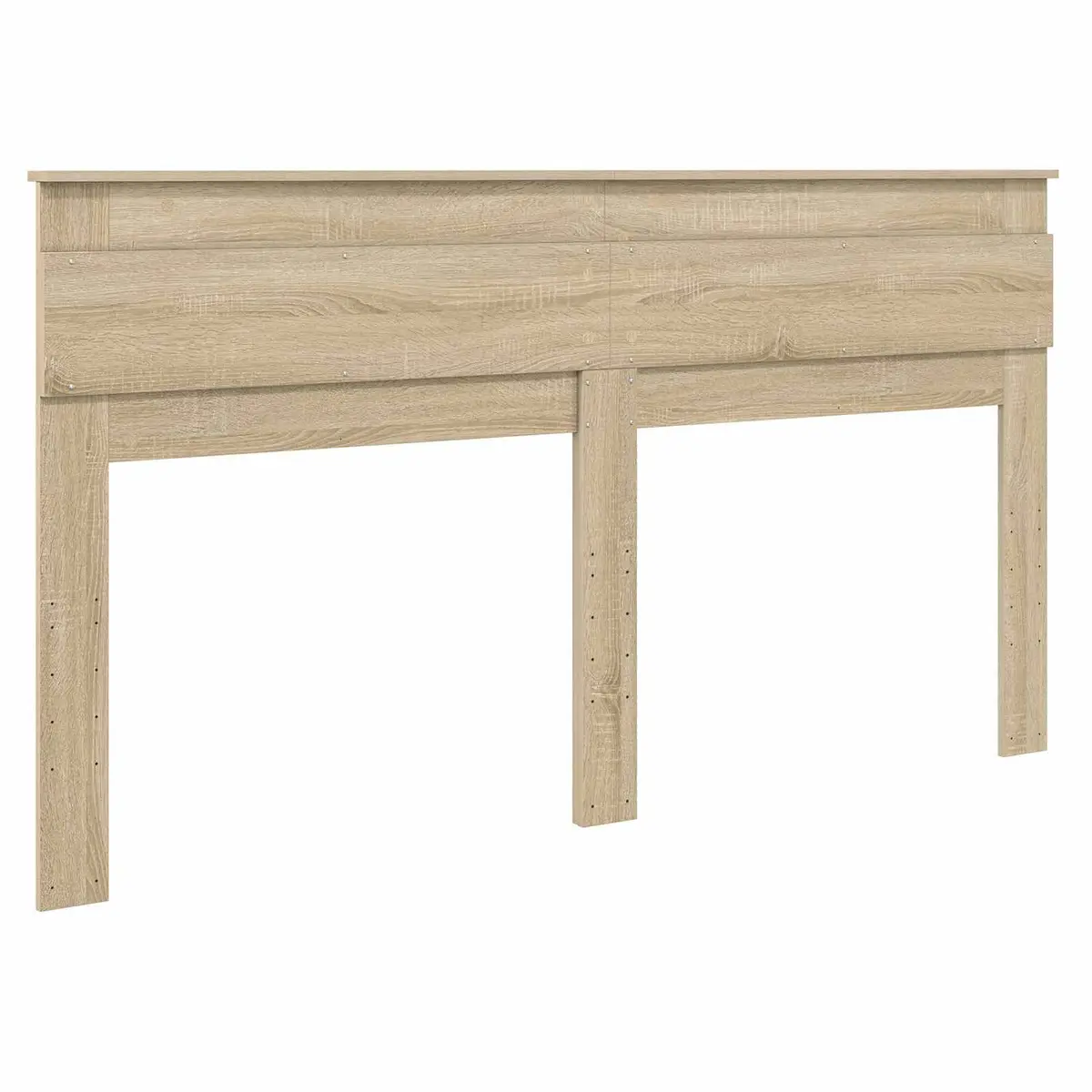 Brown Engineered Wood Headboard for Modern Bedrooms