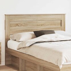 Stylish Brown Engineered Wood Headboard for Modern Bedrooms