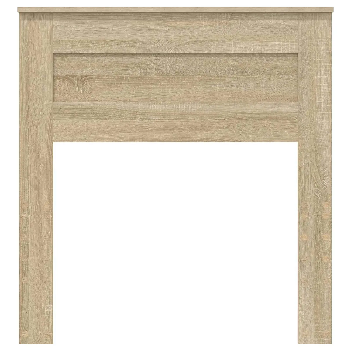 Brown Engineered Wood Headboard Modern Bedroom Furniture Contemporary Design