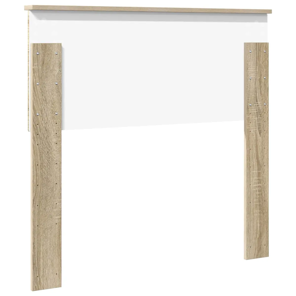 Brown Engineered Wood Headboard for Modern Bedrooms