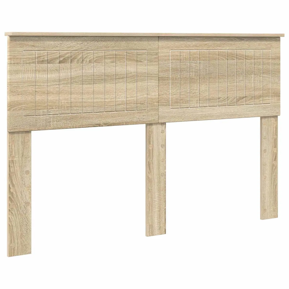 Engineered Wood Brown Headboard for Minimalist Bedrooms