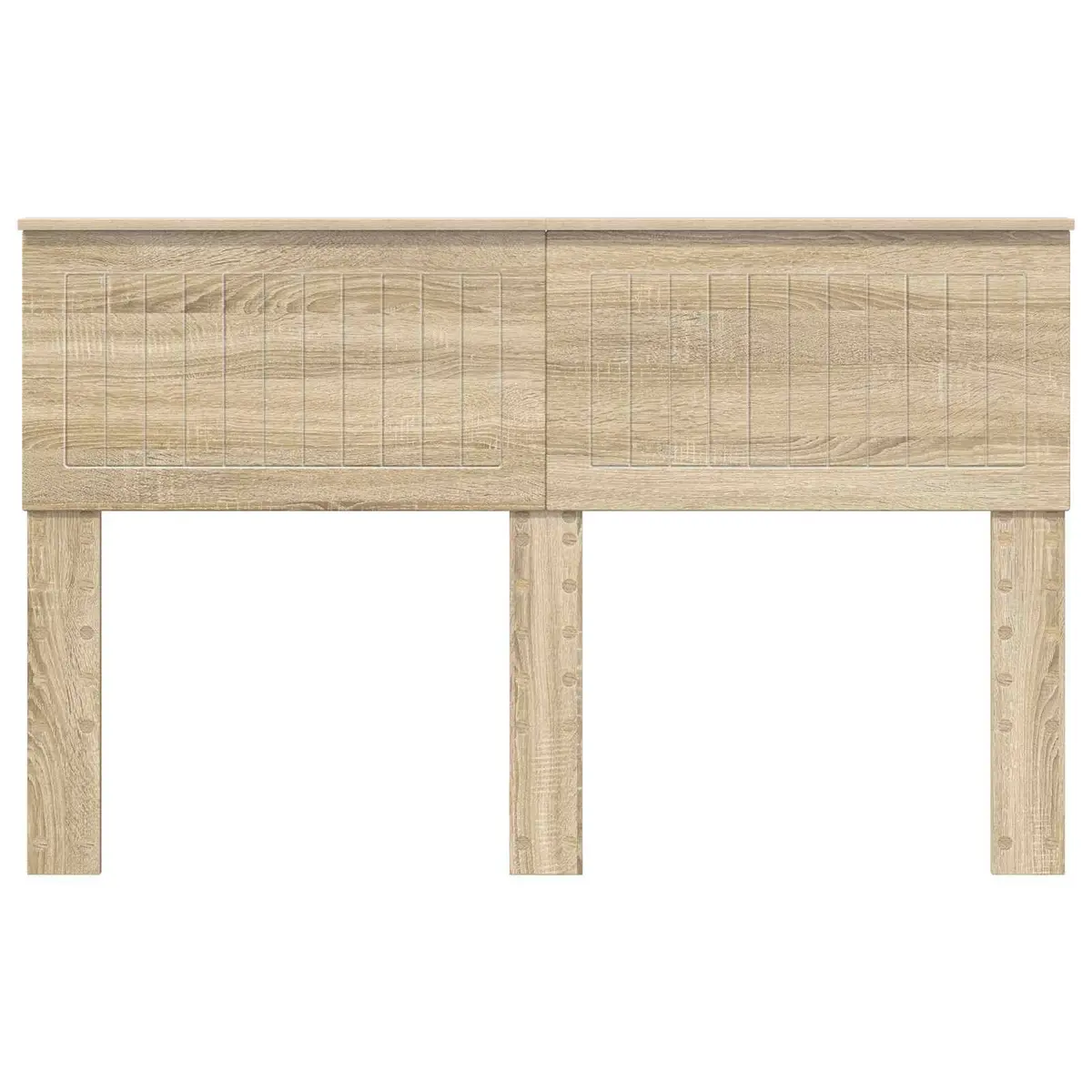Engineered Wood Brown Headboard for Minimalist Bedrooms