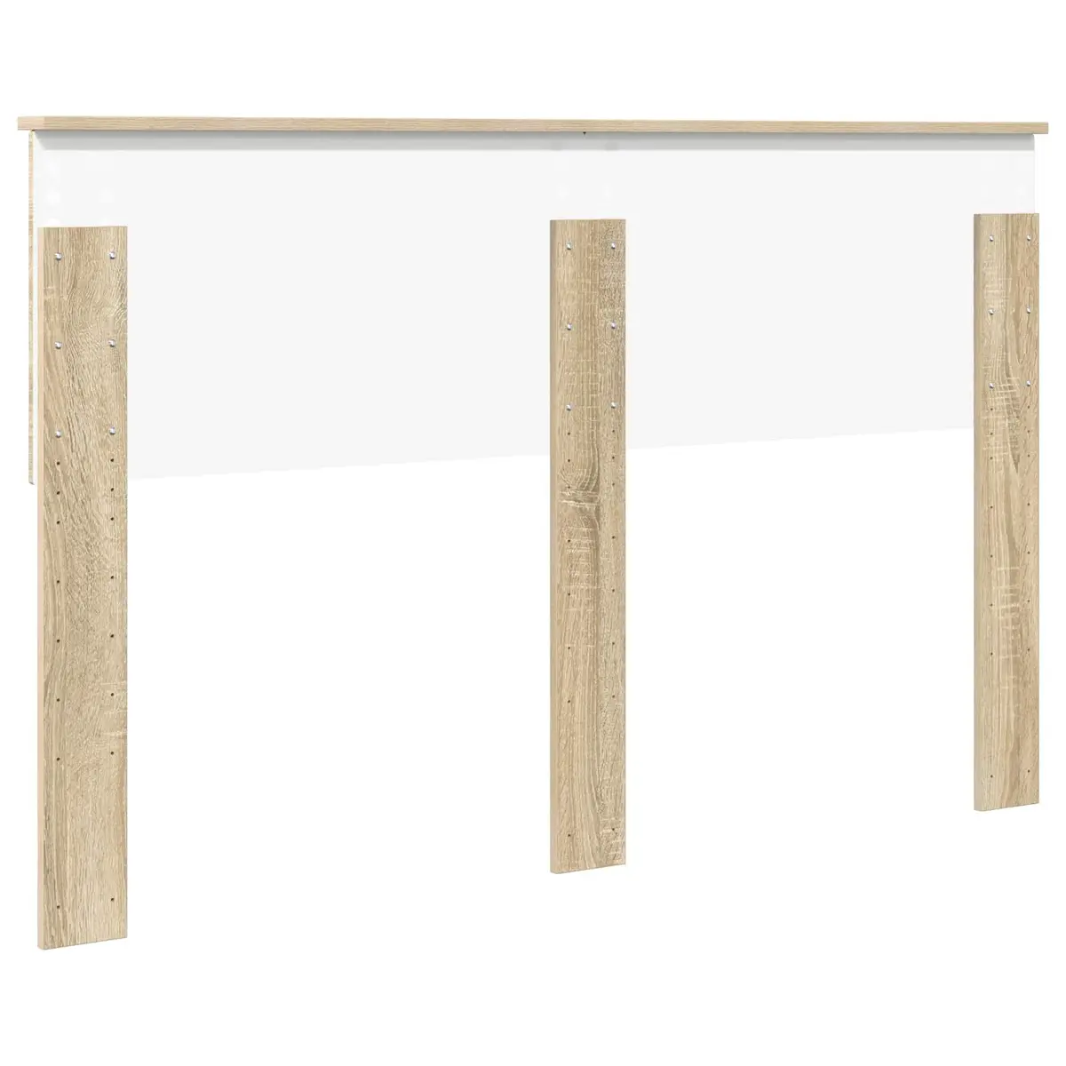 Engineered Wood Brown Headboard for Minimalist Bedrooms