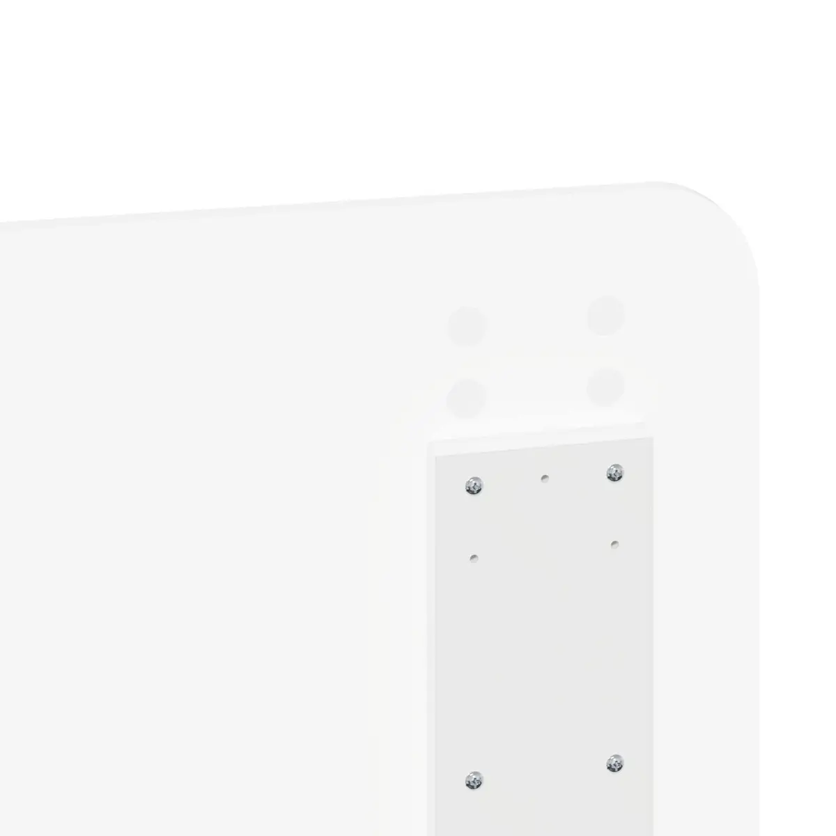 Engineered Wood Headboard Modern Minimalist White