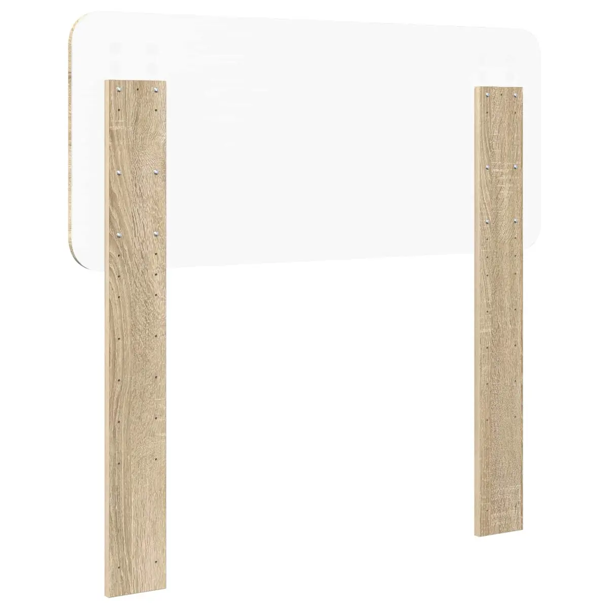 Headboard Engineered Wood Brown Modern Minimalist