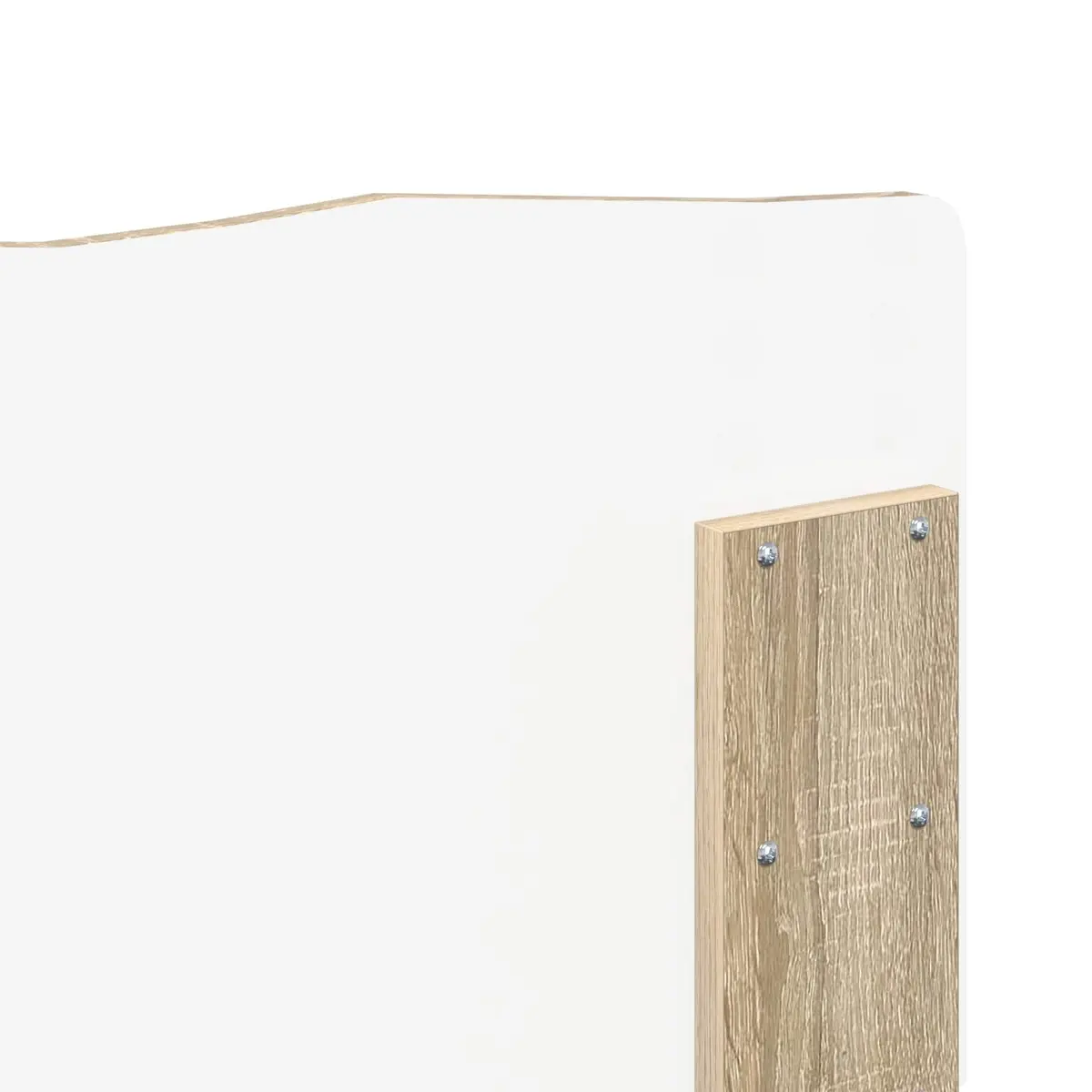 Sonoma Oak Modern Headboard in Engineered Wood