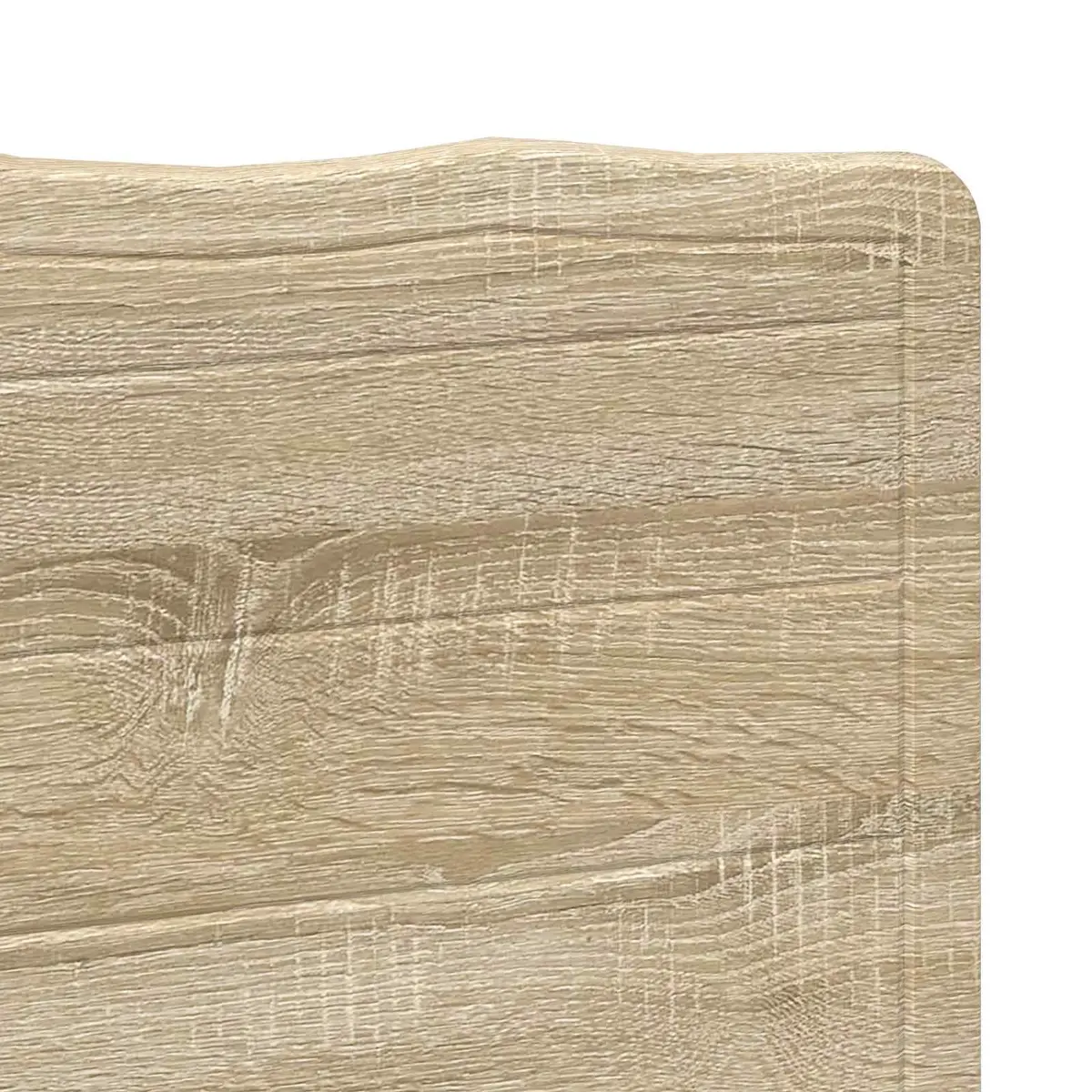 Brown Rectangle Headboard in Engineered Wood