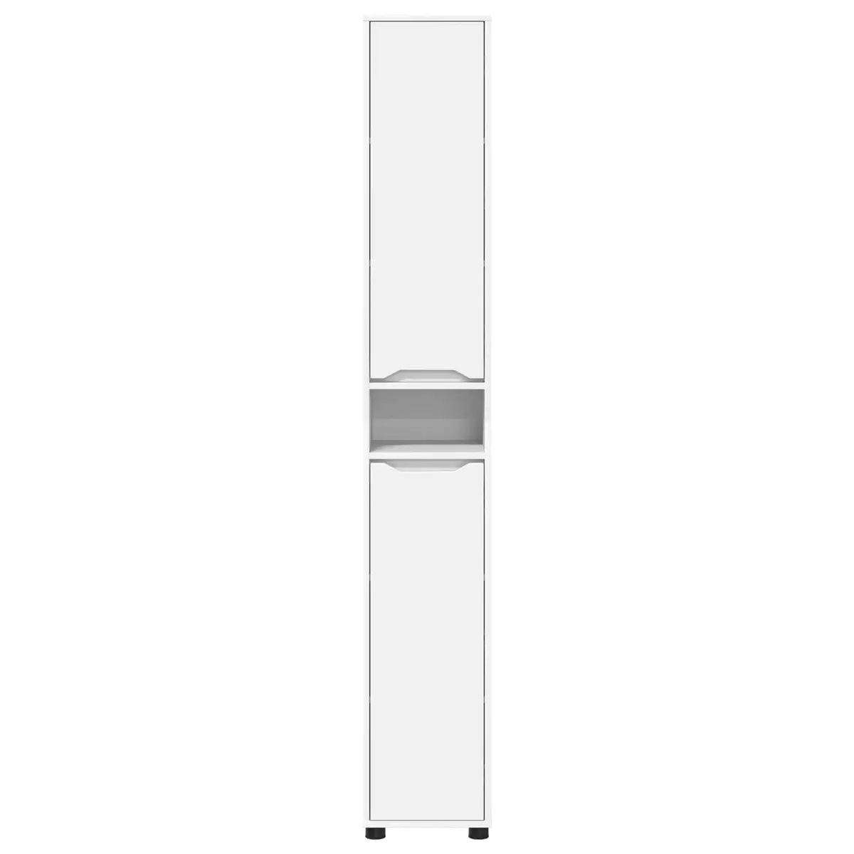 White Bathroom Vanity Cabinet with Durable Construction