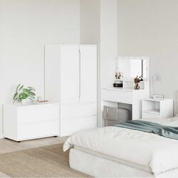 Stylish White Storage Cabinet with Durable Design