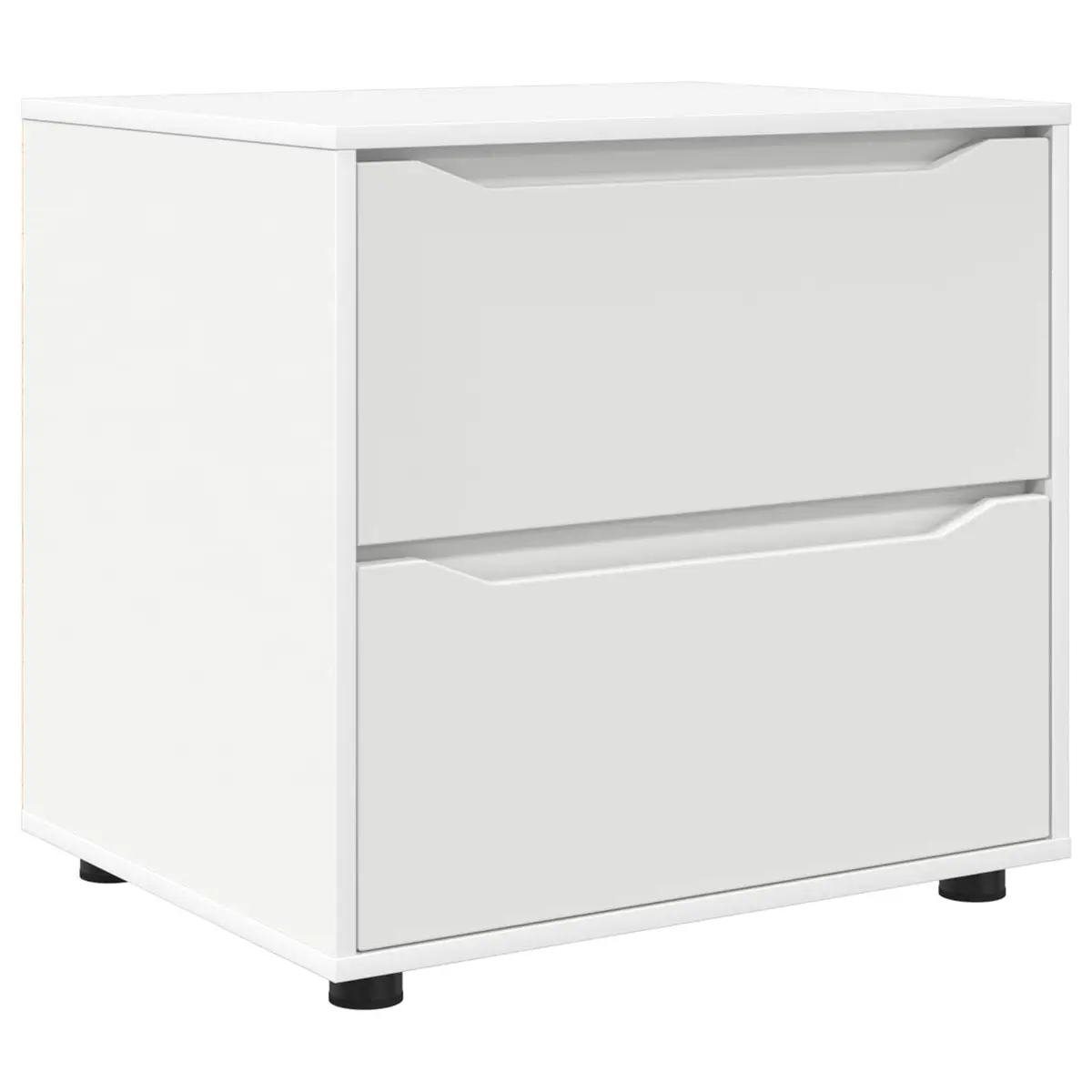 Storage Cabinet Engineered Wood 60x48x57cm White