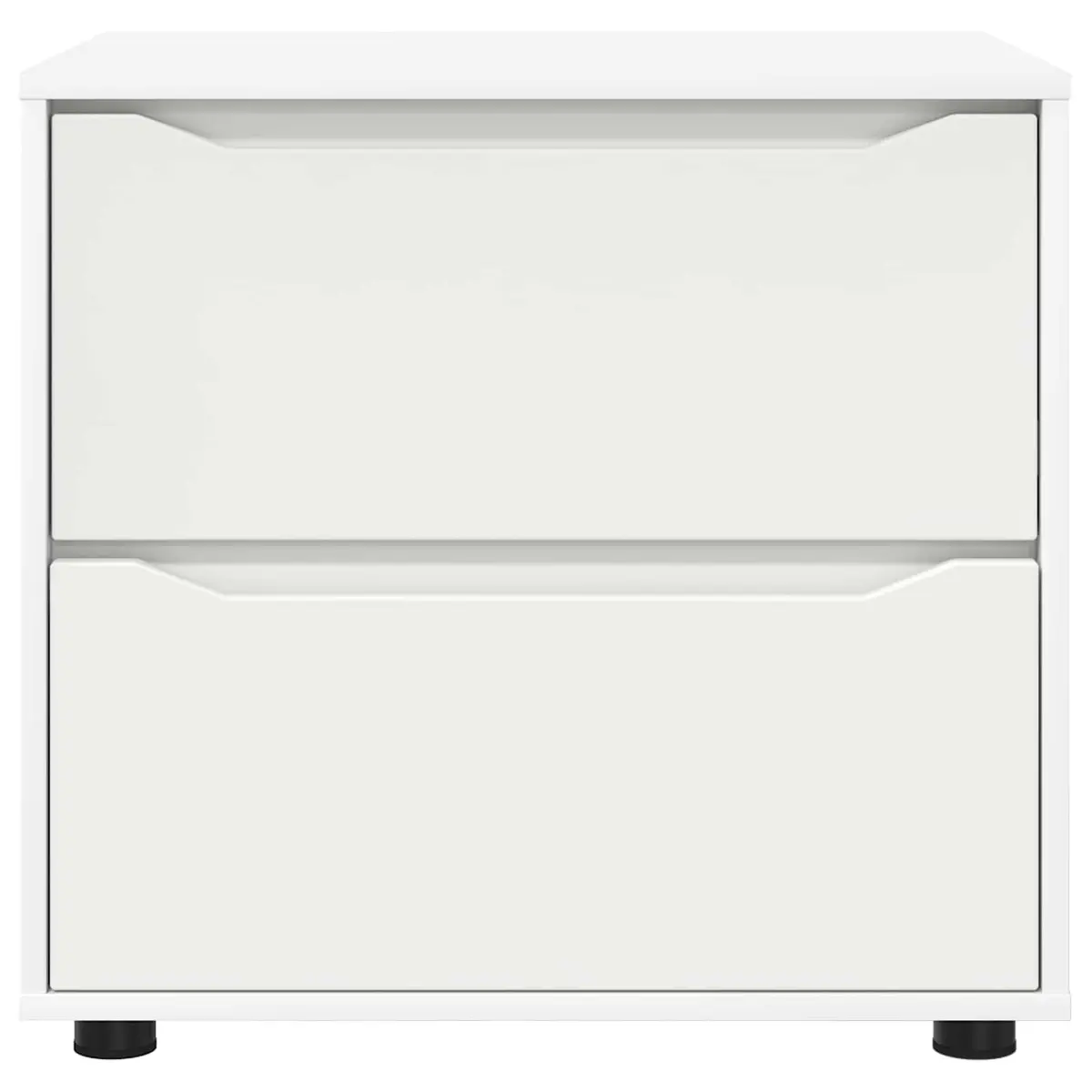 Storage Cabinet Engineered Wood 60x48x57cm White