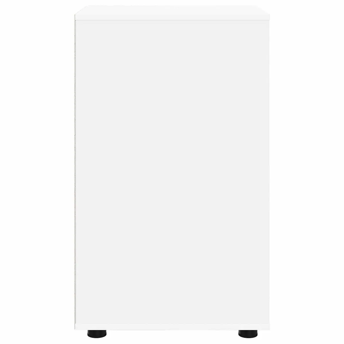 Engineered Wood Storage Cabinet in White