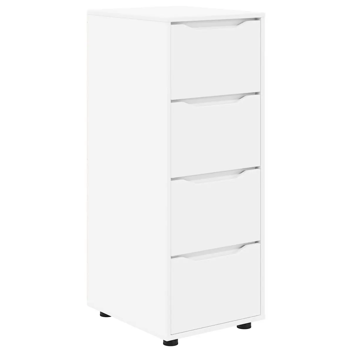Storage Cabinet Engineered Wood 40 x 48 x 105 cm White