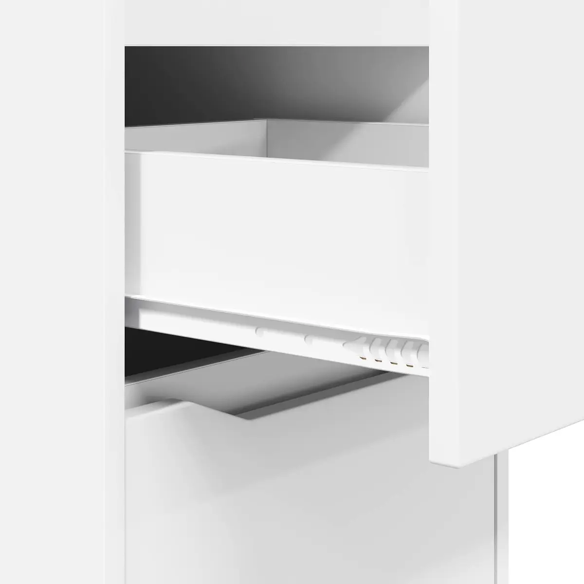 Storage Cabinet Engineered Wood 40 x 48 x 105 cm White