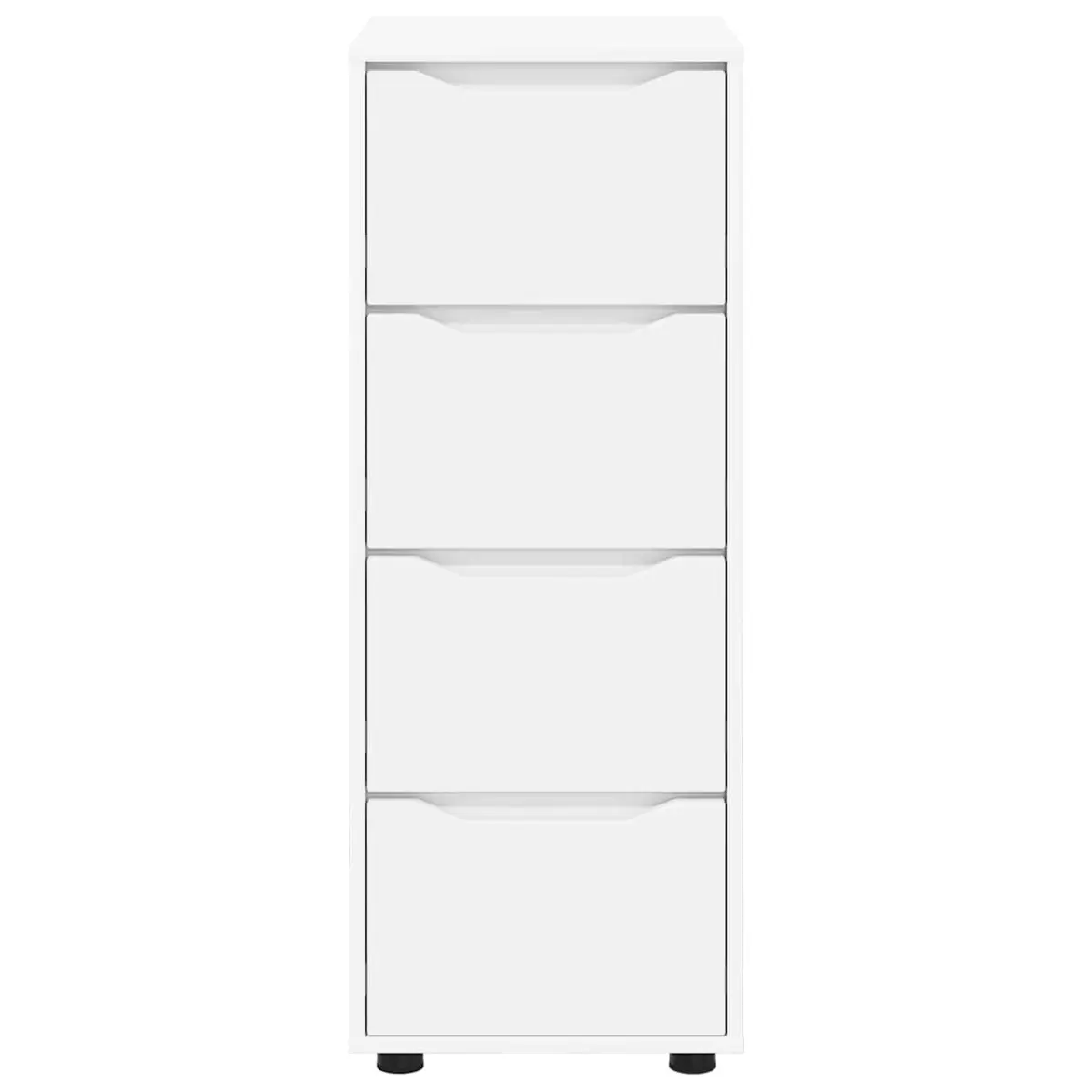 Storage Cabinet Engineered Wood 40 x 48 x 105 cm White