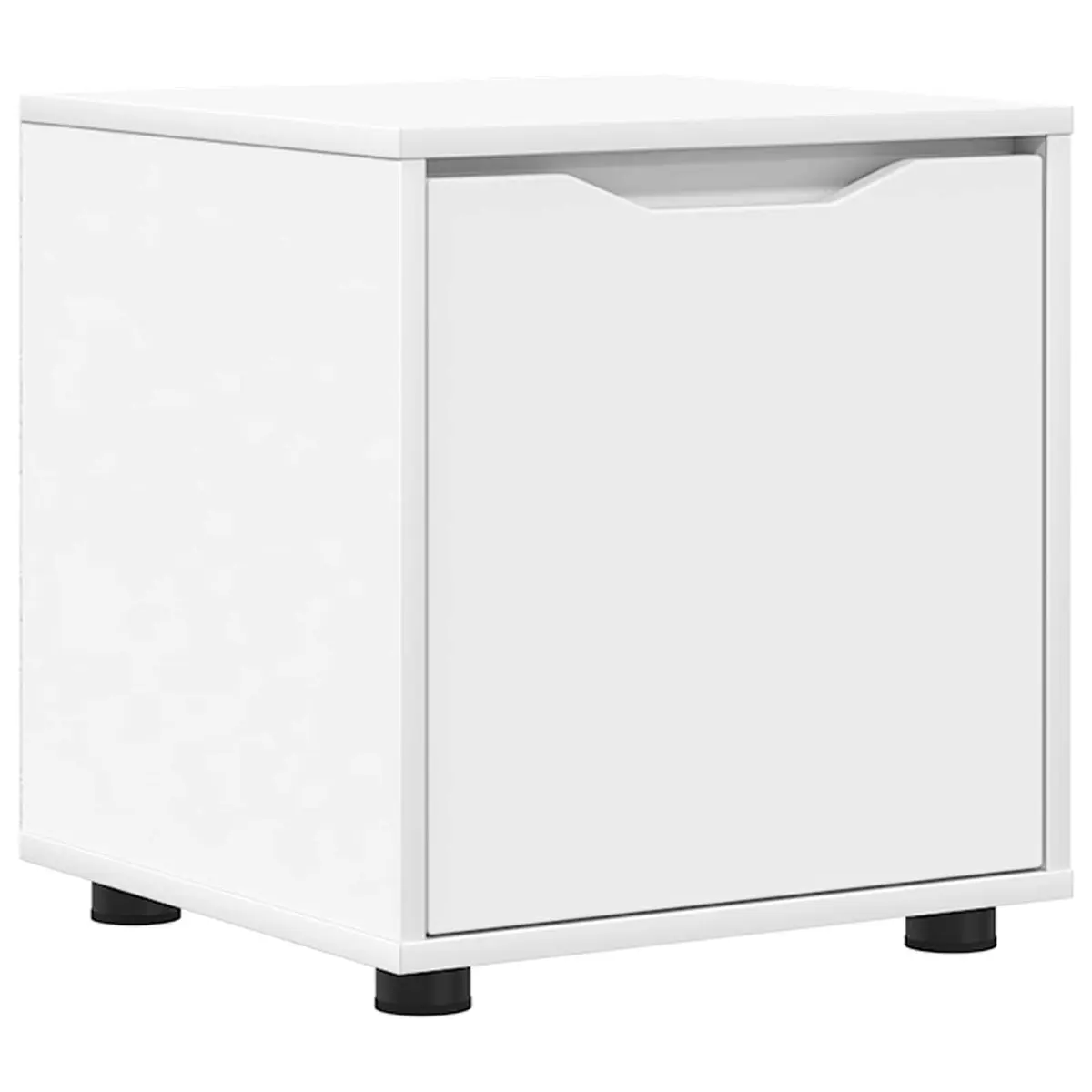 Bathroom Cabinet Engineered Wood 40.5 x 40 x 44 cm White Minimalist