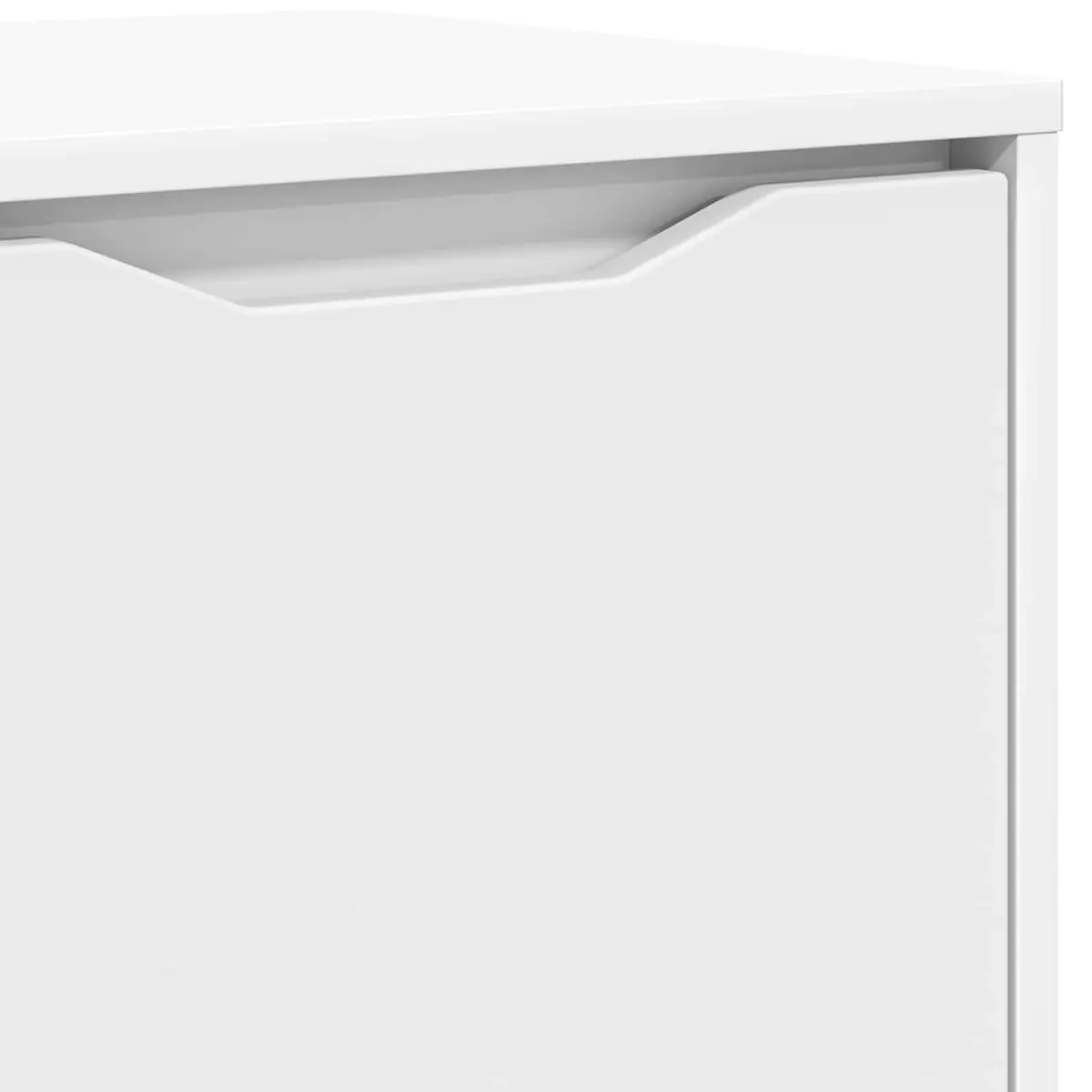 Bathroom Cabinet Engineered Wood 40.5 x 40 x 44 cm White Minimalist