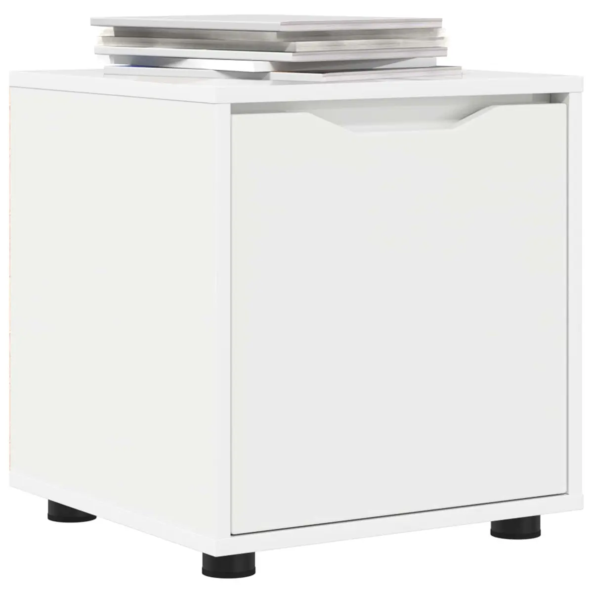 Bathroom Cabinet Engineered Wood 40.5 x 40 x 44 cm White Minimalist