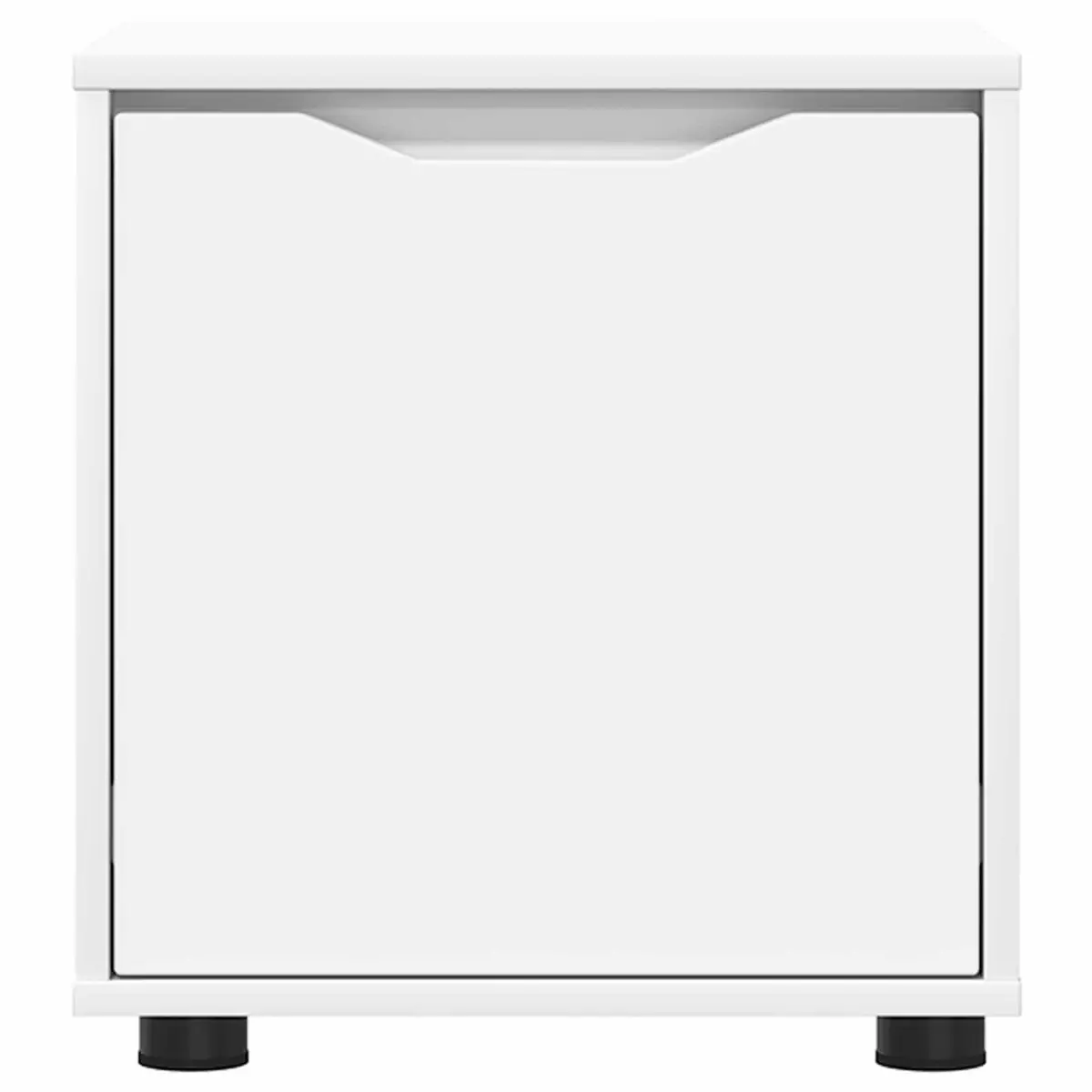 Bathroom Cabinet Engineered Wood 40.5 x 40 x 44 cm White Minimalist