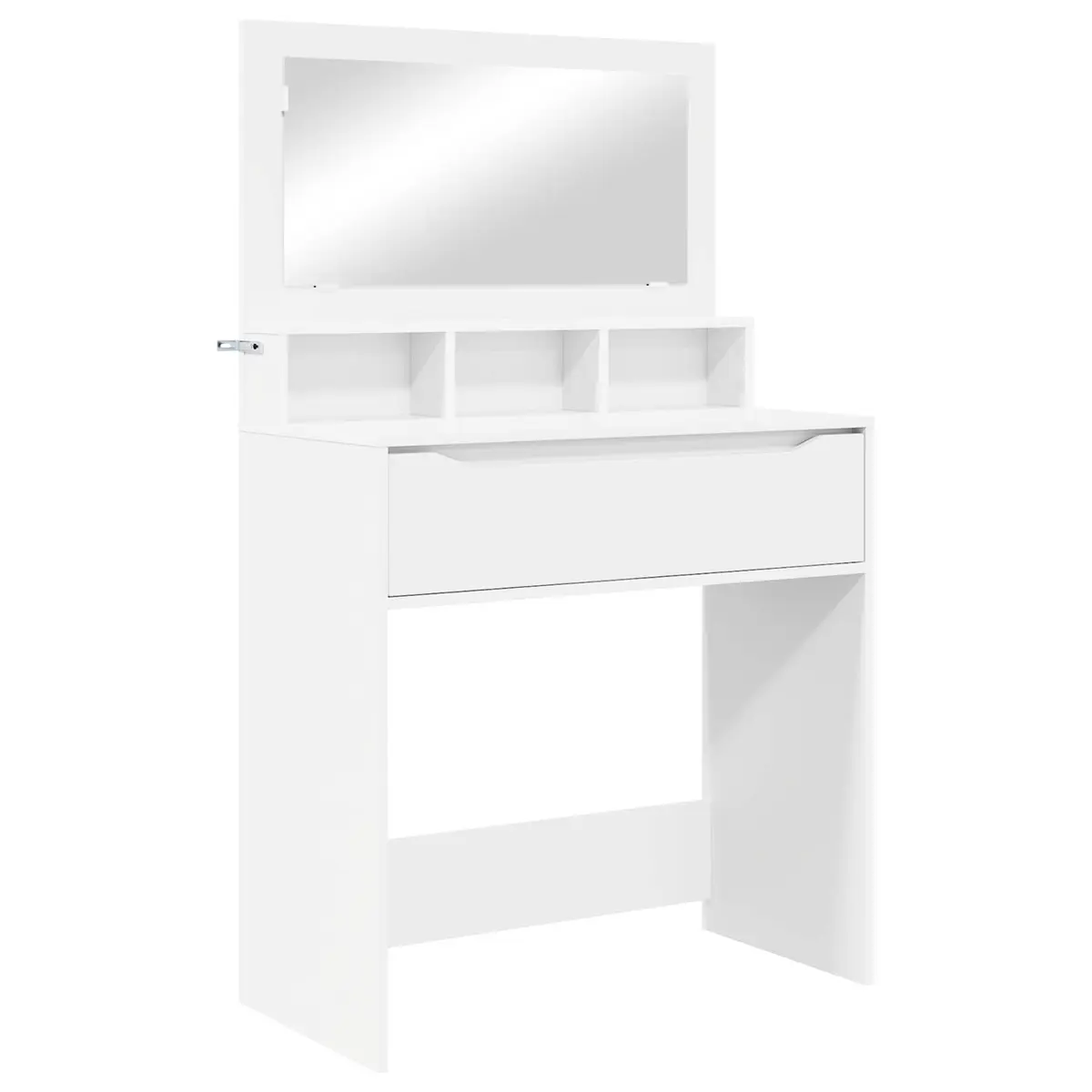 80cm White Vanity Unit for Modern Bedroom Storage