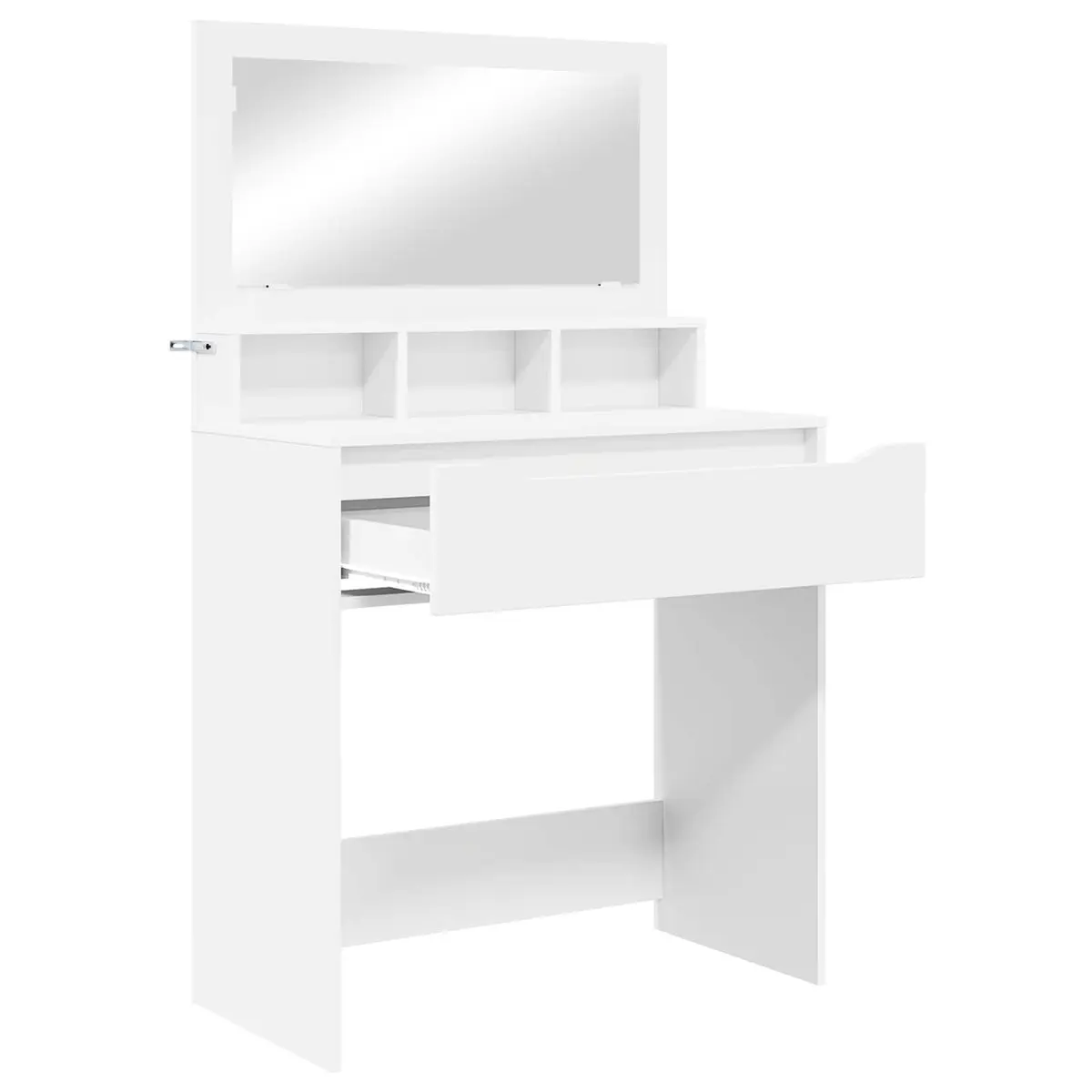 80cm White Vanity Unit for Modern Bedroom Storage