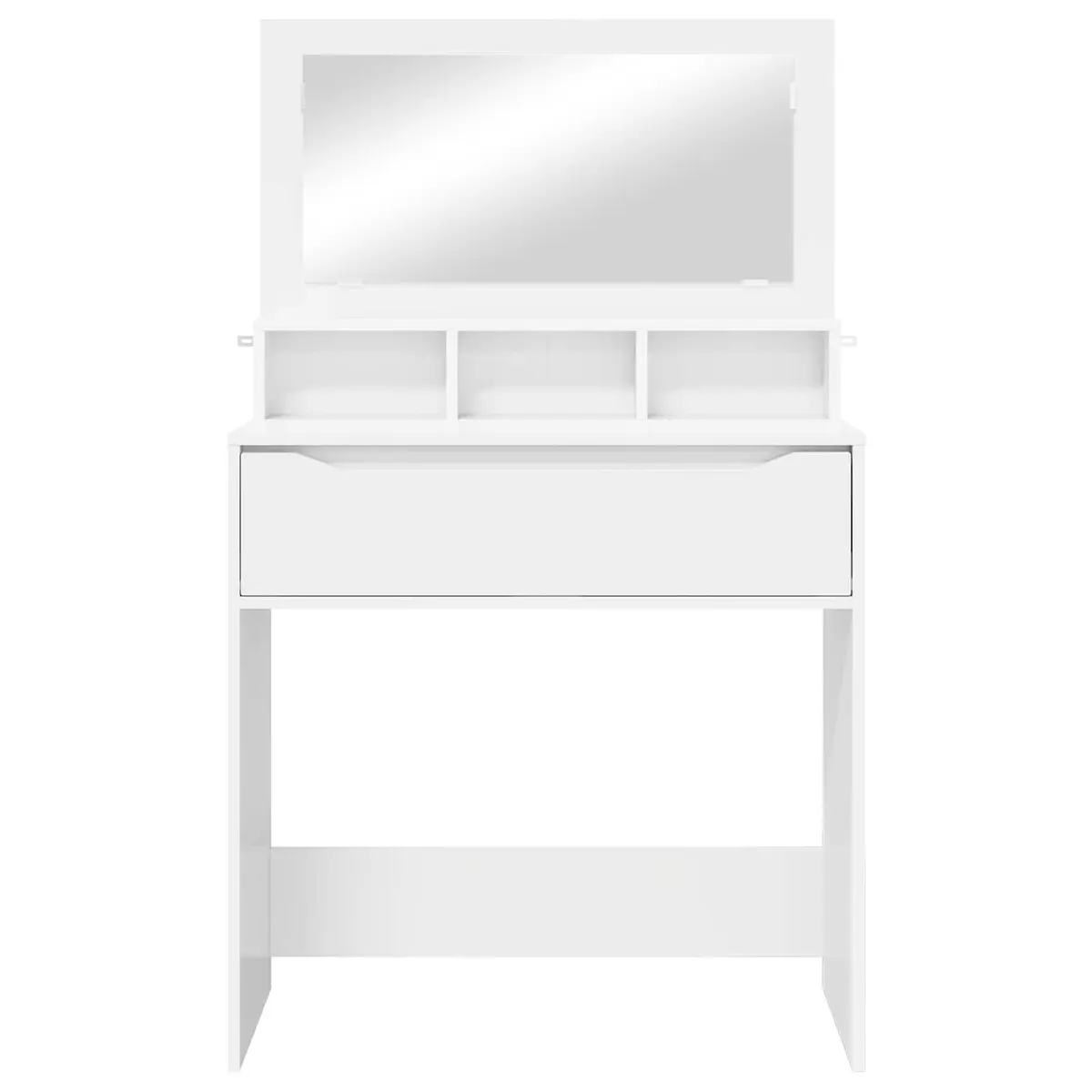 80cm White Vanity Unit for Modern Bedroom Storage