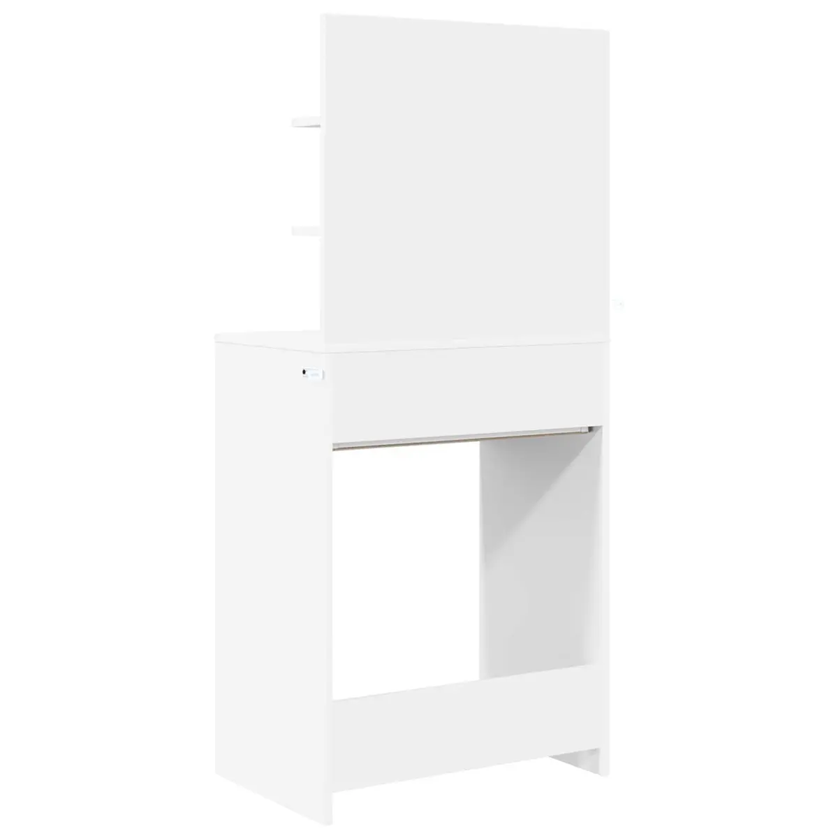 White Bedroom Dressing Table with Drawer