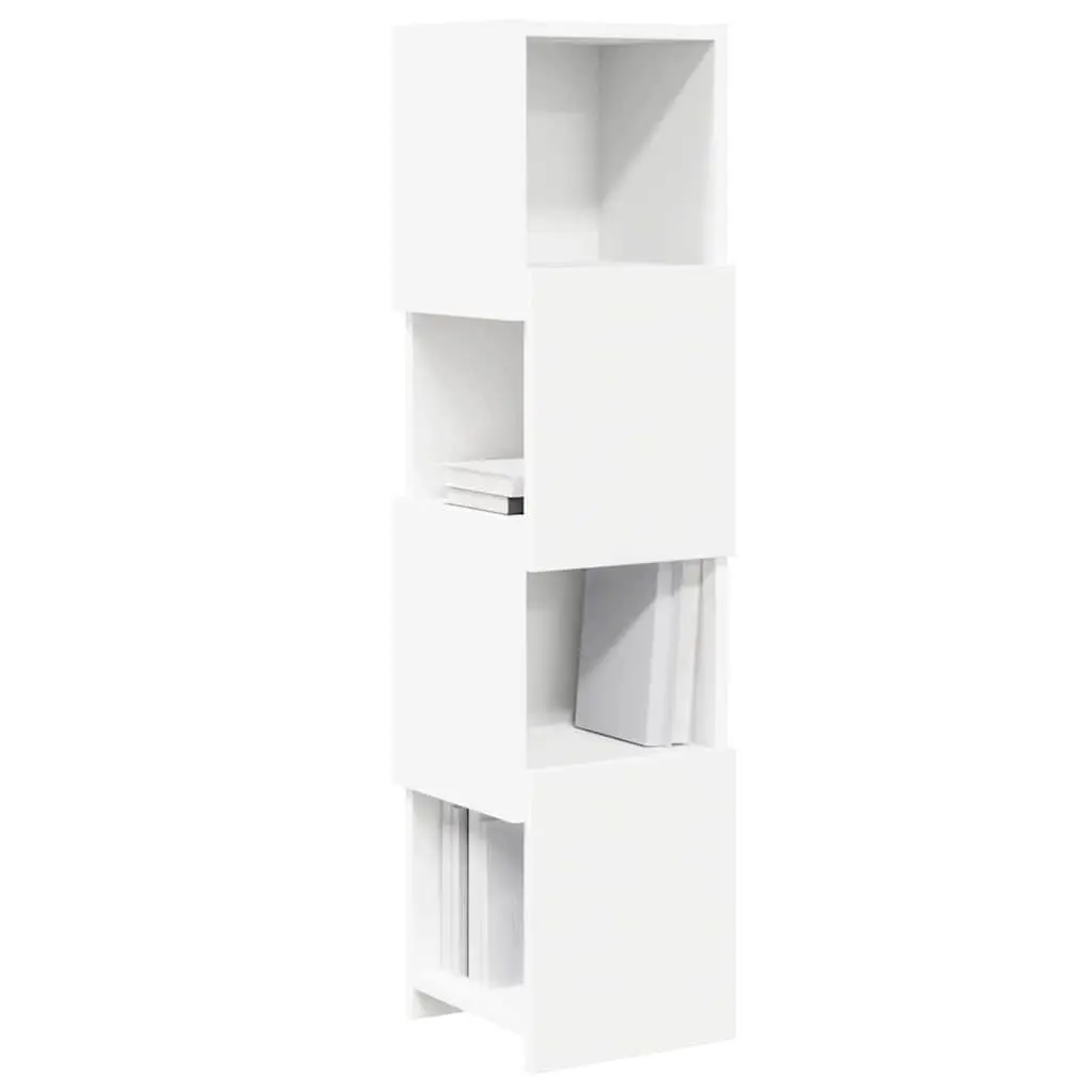 Corner Storage Cabinet Engineered Wood 25.5x25x102cm Matte