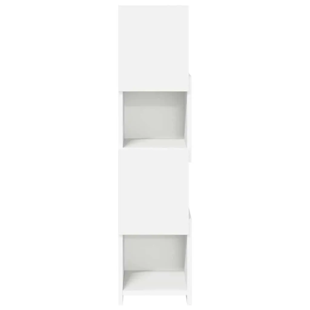 Corner Storage Cabinet Engineered Wood 25.5x25x102cm Matte