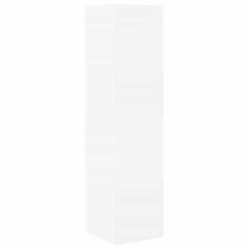 Corner Storage Cabinet Engineered Wood 25.5x25x102cm Matte