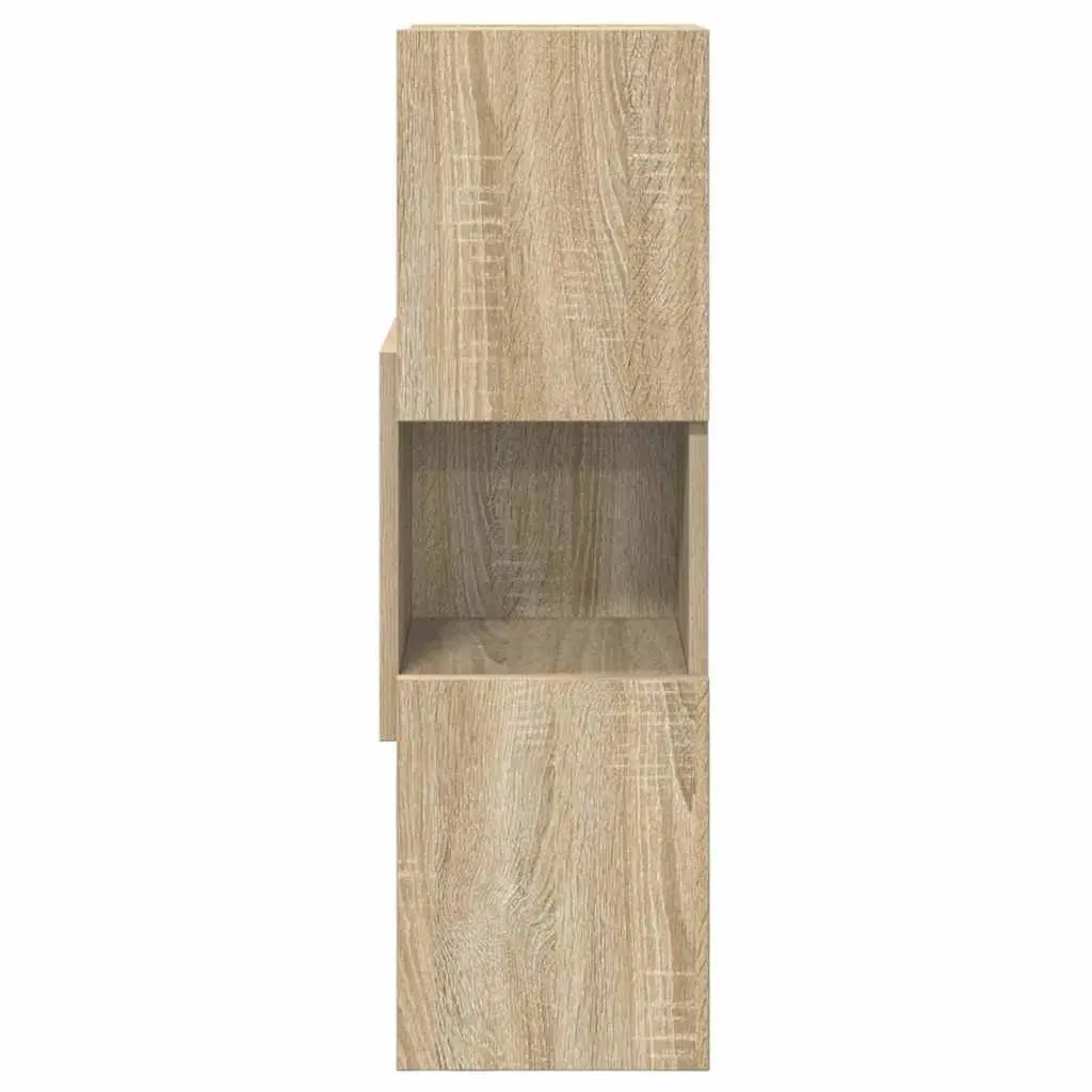 Brown Corner Storage Cabinet for Living Spaces