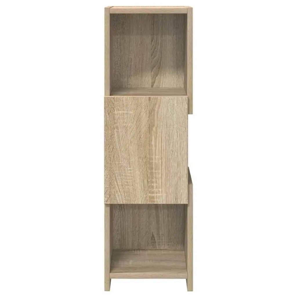 Brown Corner Storage Cabinet for Living Spaces