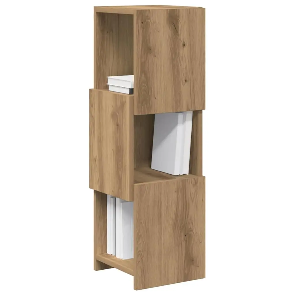 Brown Modern Corner Cabinet Storage Unit 25.5x25x80cm