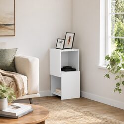 Modern Corner Cabinet for Optimized Storage 25.5x25x55cm