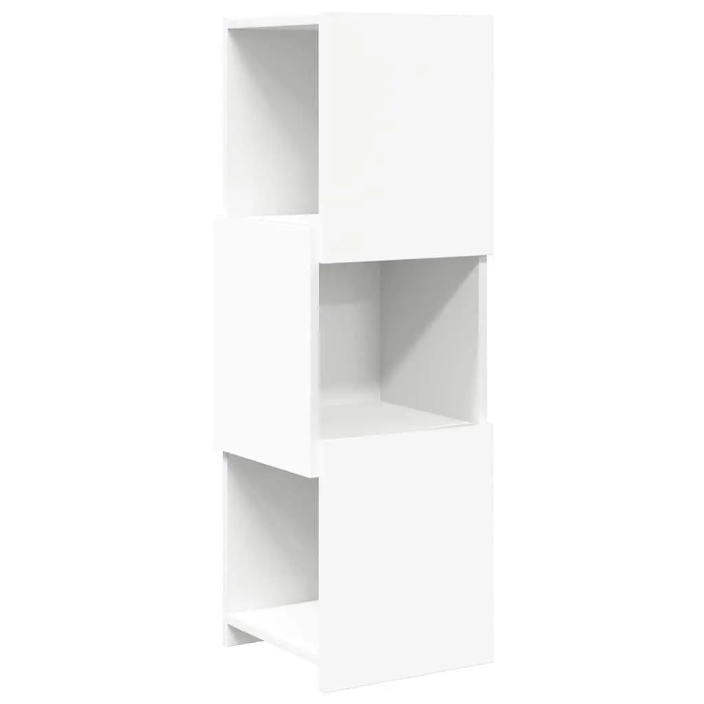 Corner Cabinet Storage 30.5x30x95cm Modern Living Room Organizer Engineered Wood