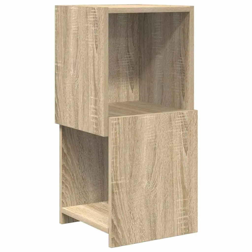 Brown Corner Storage Cabinet with Smart Shelving
