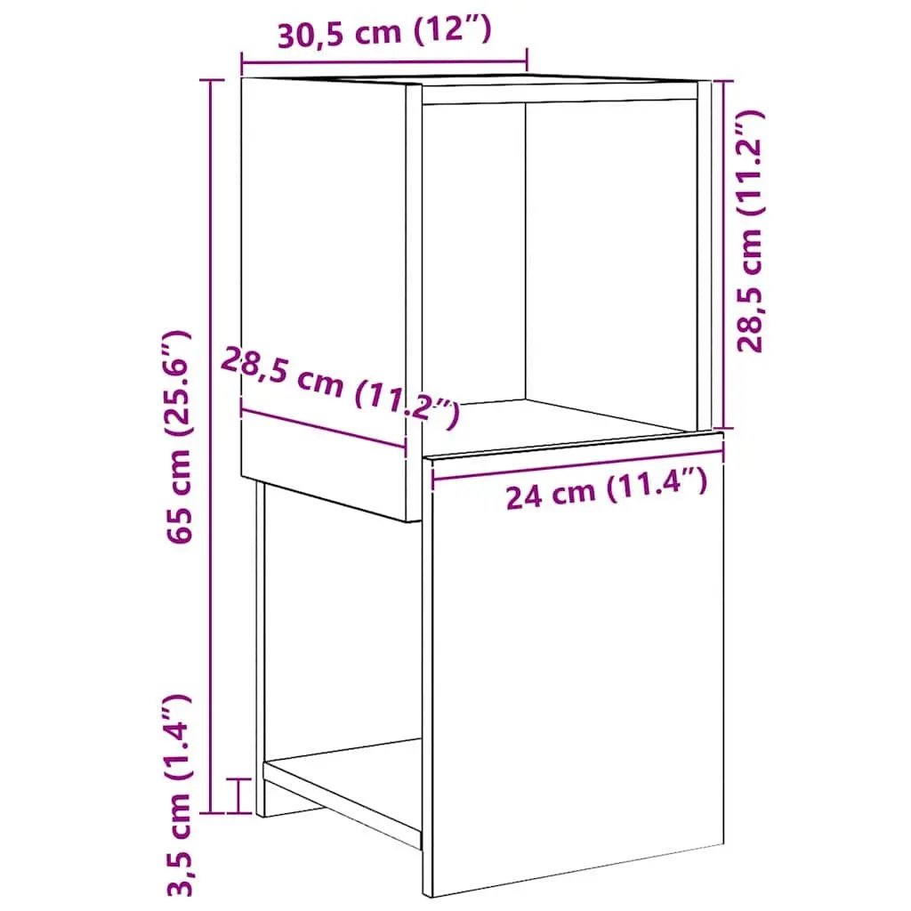Brown Corner Storage Cabinet with Smart Shelving