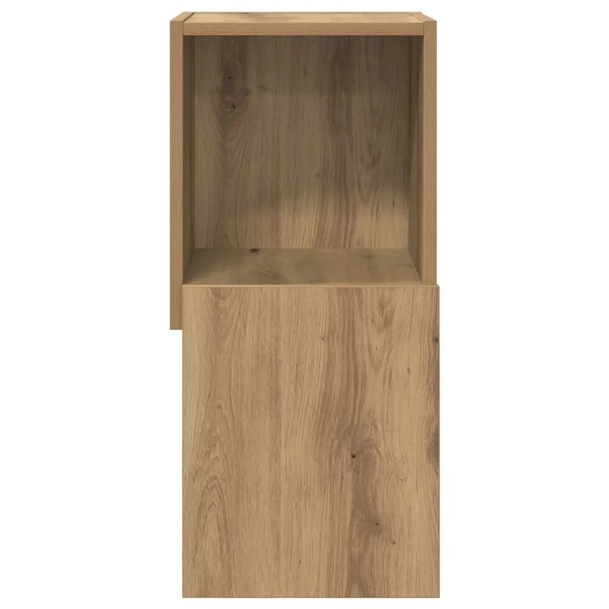 Corner Cabinet 30.5x30x65cm Brown with Shelves