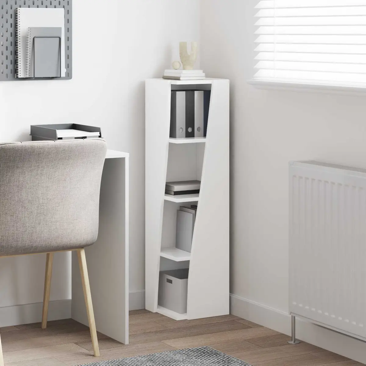 Corner Storage Cabinet 27.5x27x102cm